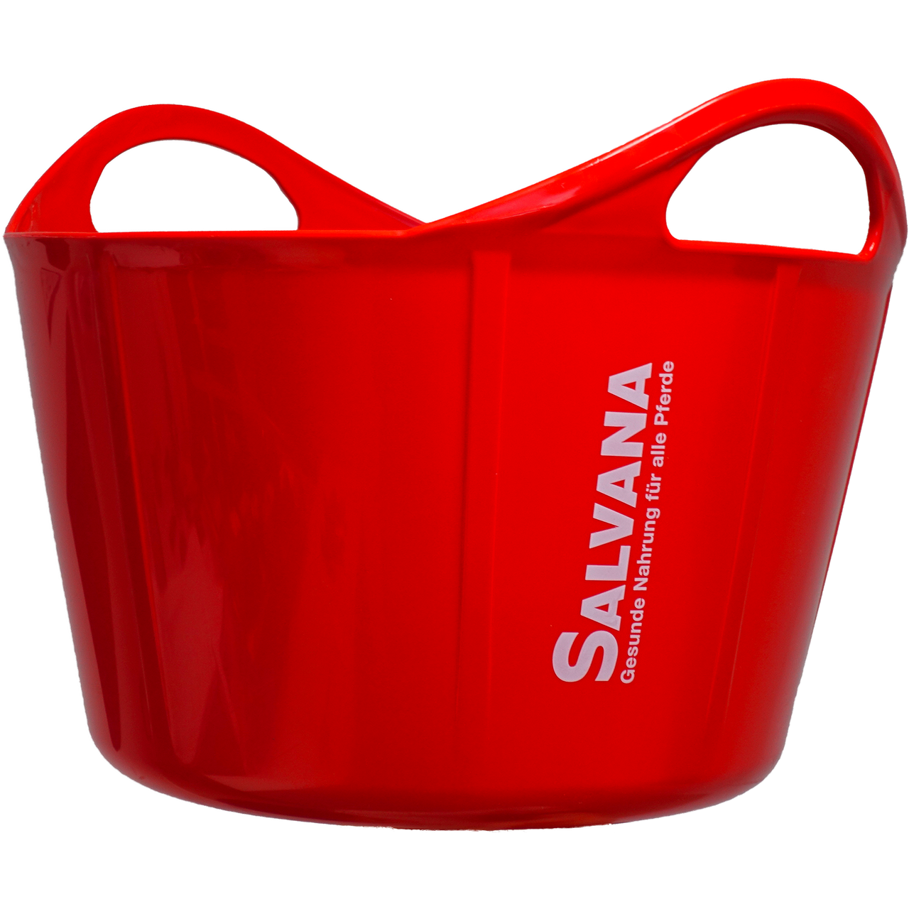 flexischale-salvana-pferde-füttern-pferdefütterung-transport-futtermittel-rot